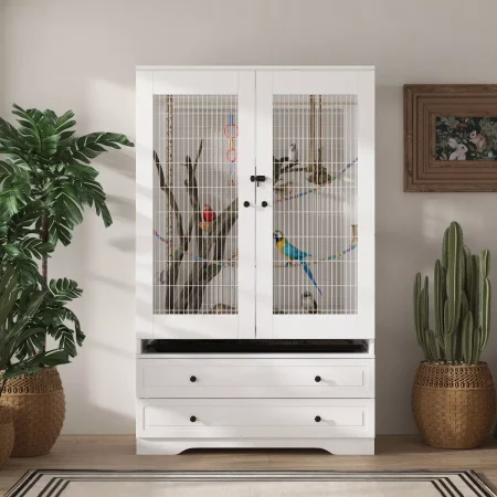 Style Large Bird Cage: A Safe and Comfortable Home for Your Feathered Friends